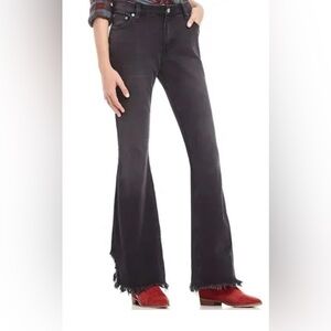 NWT We The Free Black Ash Women’s Vintage Flared Jeans